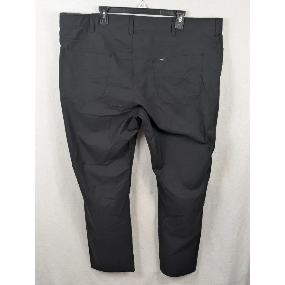 Lee Golf Series Pants Regular Fit Regular Taper Black Men's Size 44x30 NWT